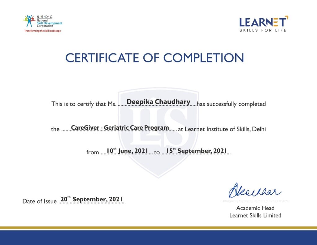 Japanese Language Programme Certificate